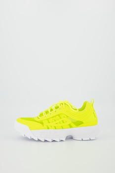 Fila, Pantofi sport cu aspect masiv si model transparent Disruptor Fila, Pantofi sport cu aspect masiv si model transparent Disruptor