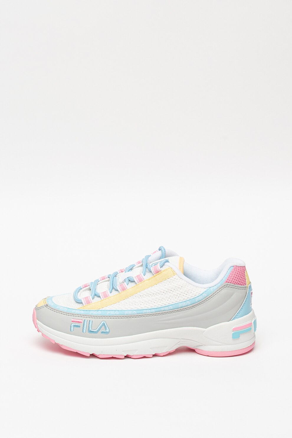 Fila, Pantofi sport cu insertii de piele peliculizata DSTR97