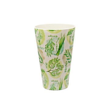 Pahar bambus, ECO FRIENDLY, verde, 9x13 cm Pahar bambus, ECO FRIENDLY, verde, 9x13 cm