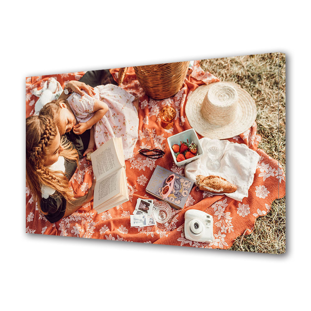 Tablou Canvas Luminos in intuneric VarioView LED, Vday, Picnic romantic, 40 x 60 cm