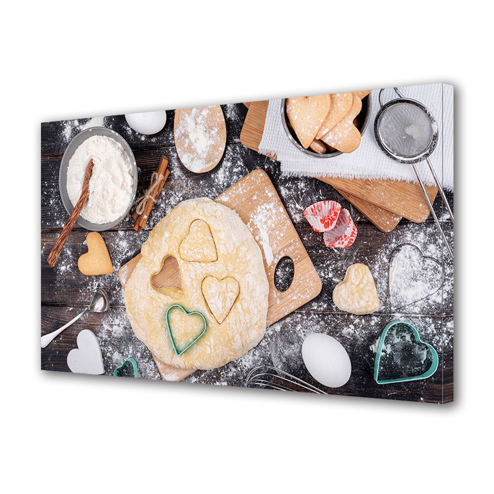 Tablou Canvas Luminos in intuneric VarioView LED, Vday, Preparare iubire, 40 x 60 cm