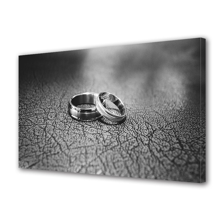 Tablou Canvas Luminos in intuneric VarioView LED, Vday, Simbolul legamantului, 70 x 100 cm