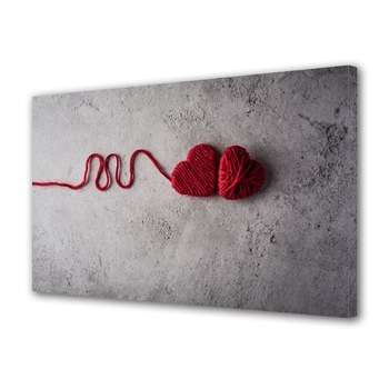 Tablou Canvas Luminos in intuneric VarioView LED, Vday, Ghem inimioare, 70 x 100 cm Tablou Canvas Luminos in intuneric VarioView LED, Vday, Ghem inimioare, 70 x 100 cm