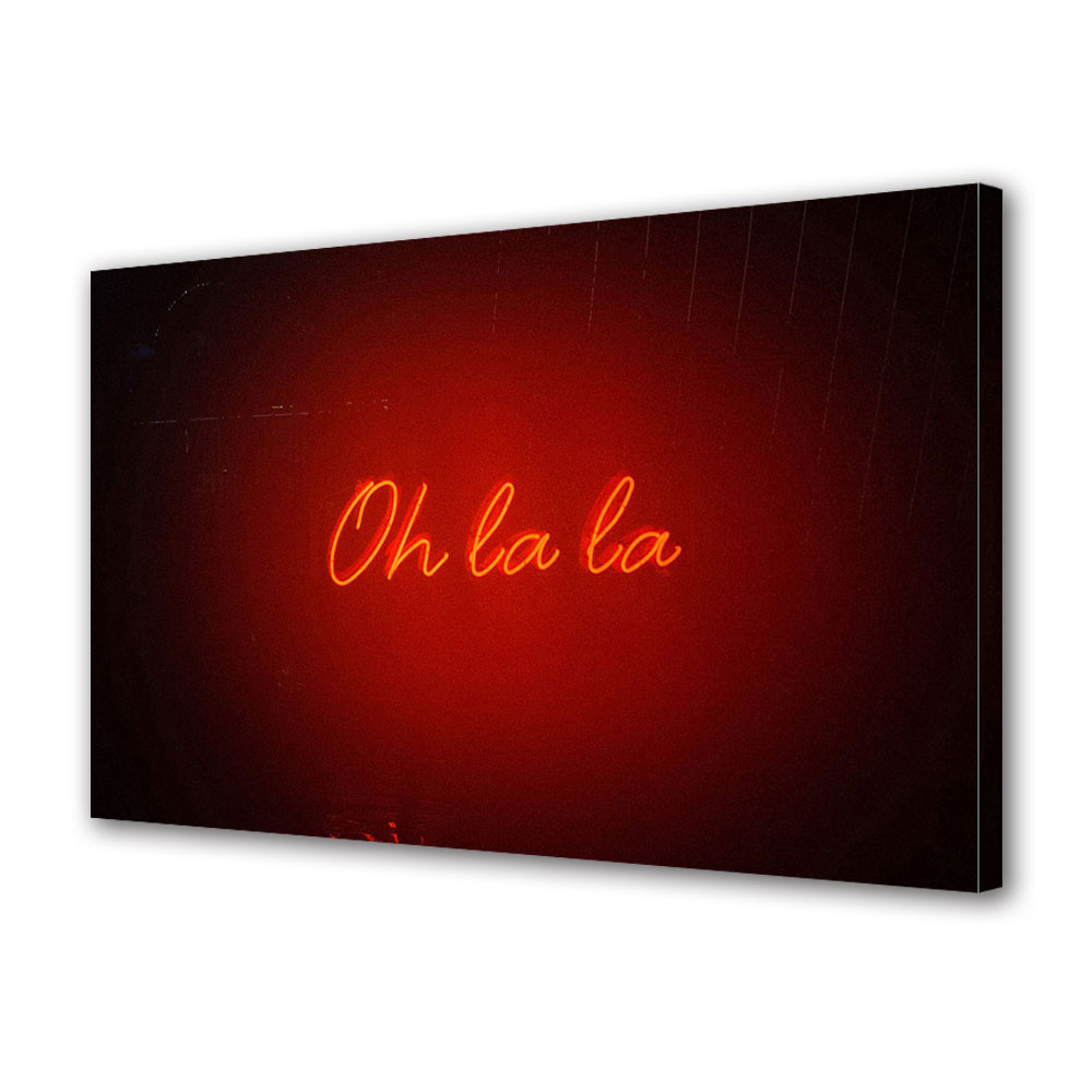 Tablou Canvas Luminos in intuneric VarioView LED, Vday, Cantec de dragoste, 30 x 45 cm