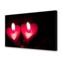 tablou canvas premium heartwork truecolor colectia ziua indragostitilor dragobete valentines day lumanarele inimi decoratiuni moderne pentru casa 40 x 60 cm imagen 26_0_
0
