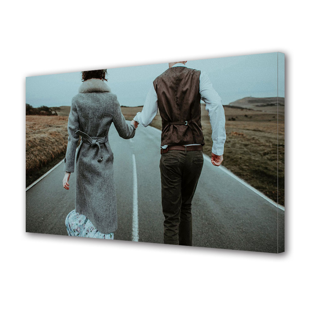 Tablou Canvas Luminos in intuneric VarioView LED, Vday, Fiecare drum impreuna, 30 x 45 cm