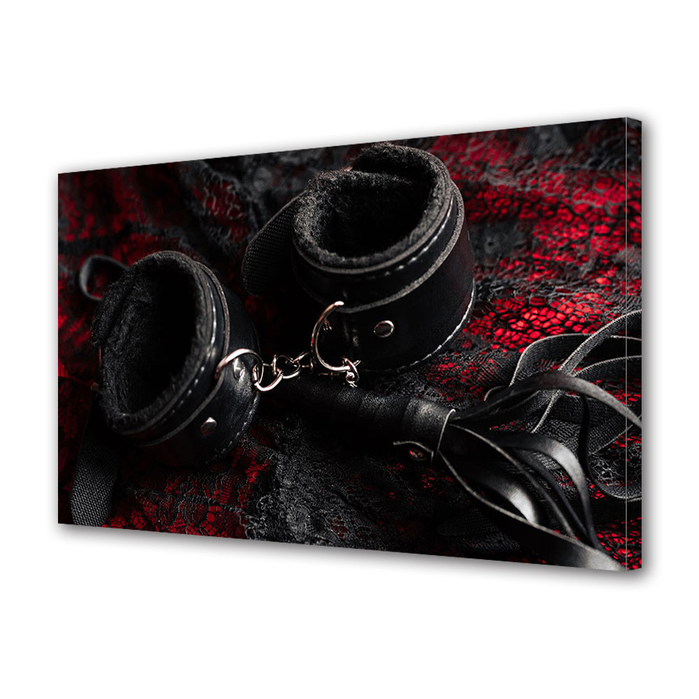 Tablou Canvas Luminos in intuneric VarioView LED, Vday, Catuse si bici, 40 x 60 cm