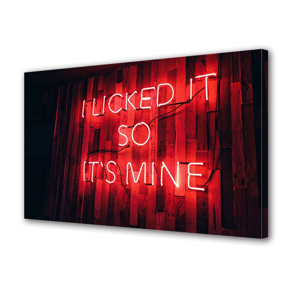 Tablou Canvas Luminos in intuneric VarioView LED, Vday, Posesiune amoroasa, 30 x 45 cm