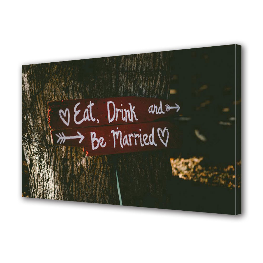 Tablou Canvas Luminos in intuneric VarioView LED, Vday, Indicator copac, 30 x 45 cm