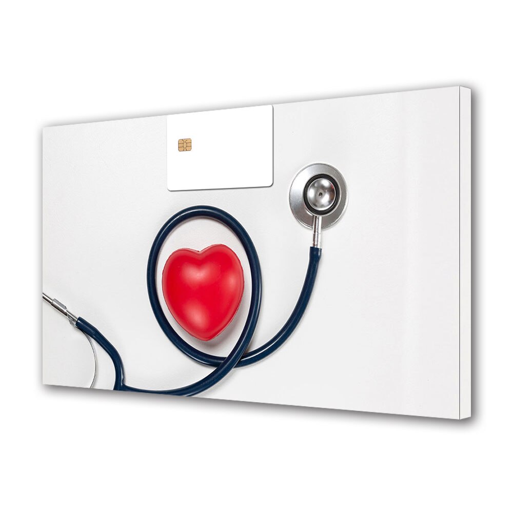 Tablou Canvas Luminos in intuneric VarioView LED, Vday, Asculta inima, 30 x 45 cm