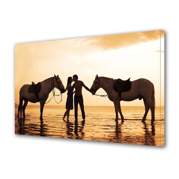 Tablou Canvas Luminos in intuneric VarioView LED, Vday, Calarind iubirea, 30 x 45 cm Tablou Canvas Luminos in intuneric VarioView LED, Vday, Calarind iubirea, 30 x 45 cm