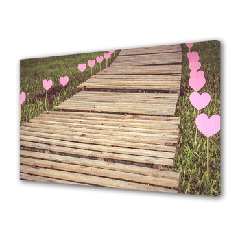 Tablou Canvas Luminos in intuneric VarioView LED, Vday, Drumul indragostitilor, 30 x 45 cm Tablou Canvas Luminos in intuneric VarioView LED, Vday, Drumul indragostitilor, 30 x 45 cm