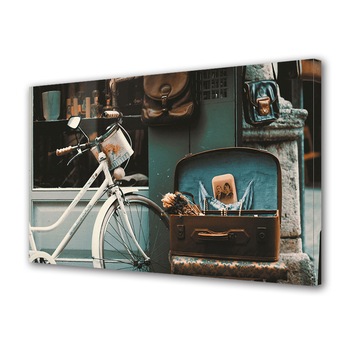 Tablou Canvas Luminos in intuneric VarioView LED, Vday, Poza veche cu indragostiti, 40 x 60 cm Tablou Canvas Luminos in intuneric VarioView LED, Vday, Poza veche cu indragostiti, 40 x 60 cm