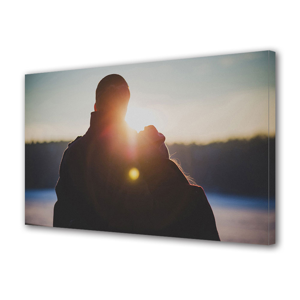 Tablou Canvas Luminos in intuneric VarioView LED, Vday, Privind viitorul, 40 x 60 cm