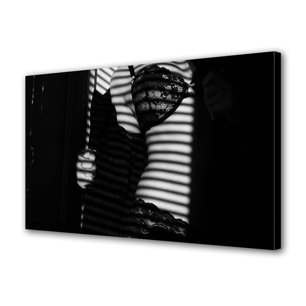 Tablou Canvas Luminos in intuneric VarioView LED, Vday, Lenjerie noua, 30 x 45 cm