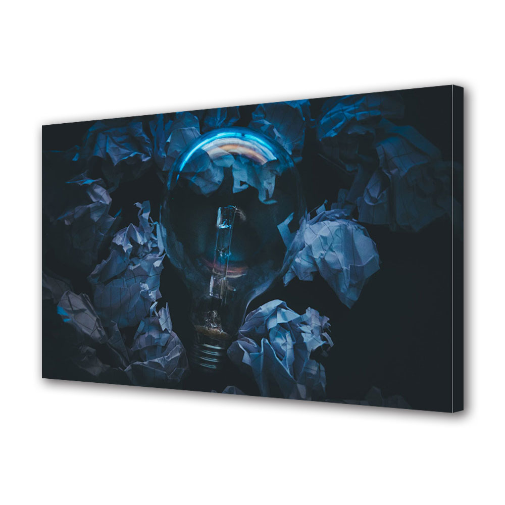 Tablou Canvas Luminos in intuneric VarioView LED, Vday, Poezii de dragoste, 40 x 60 cm