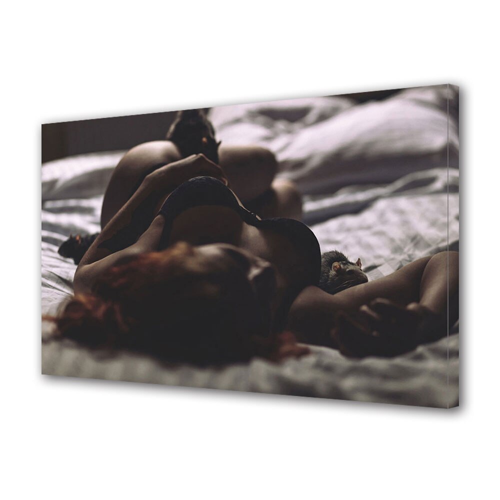 Tablou Canvas Luminos in intuneric VarioView LED, Vday, Asteptarea iubitului, 40 x 60 cm