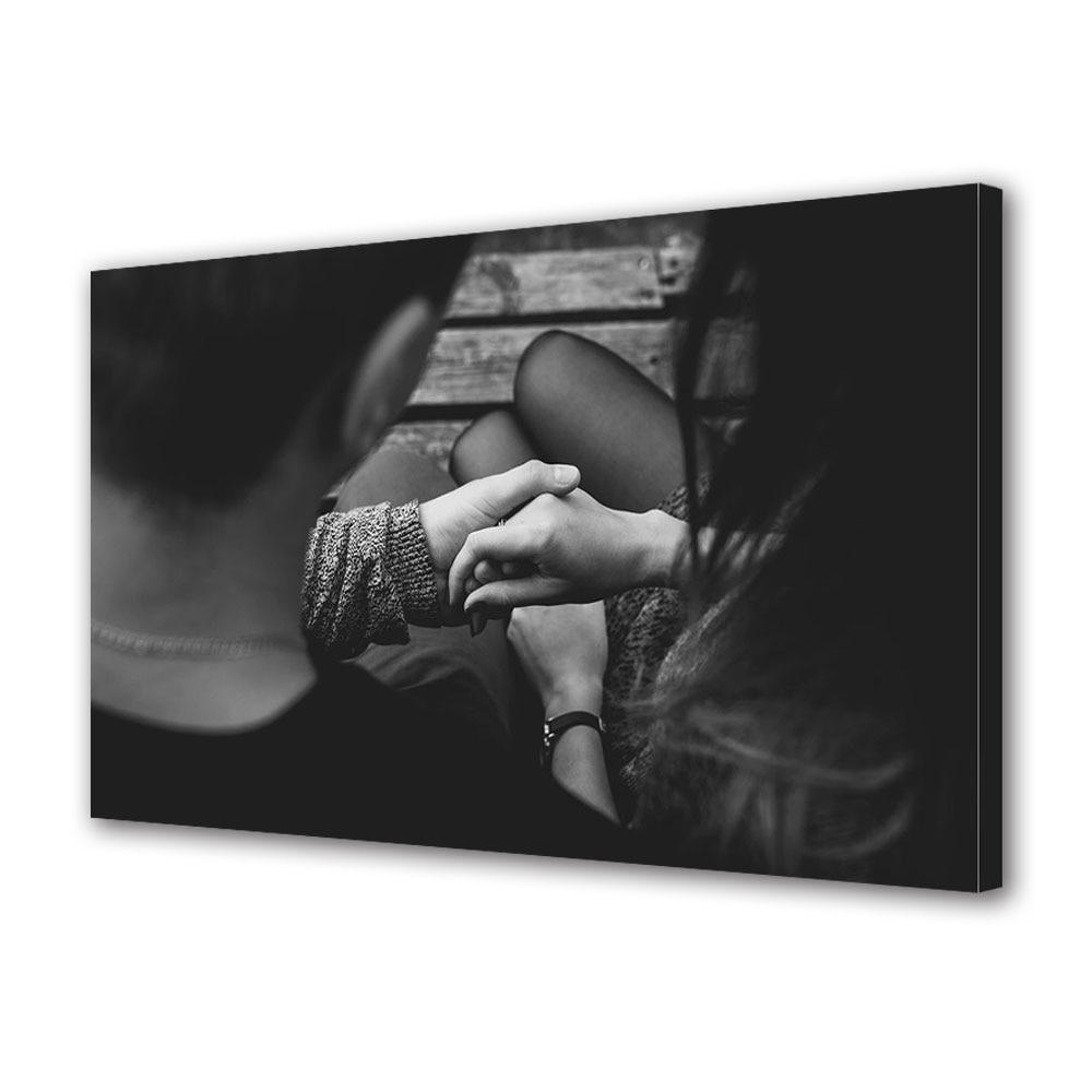 Tablou Canvas Luminos in intuneric VarioView LED, Vday, Incredere totala, 40 x 60 cm