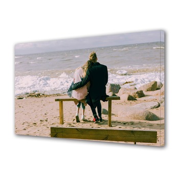 Tablou Canvas Luminos in intuneric VarioView LED, Vday, Ascultand valurile, 30 x 45 cm Tablou Canvas Luminos in intuneric VarioView LED, Vday, Ascultand valurile, 30 x 45 cm