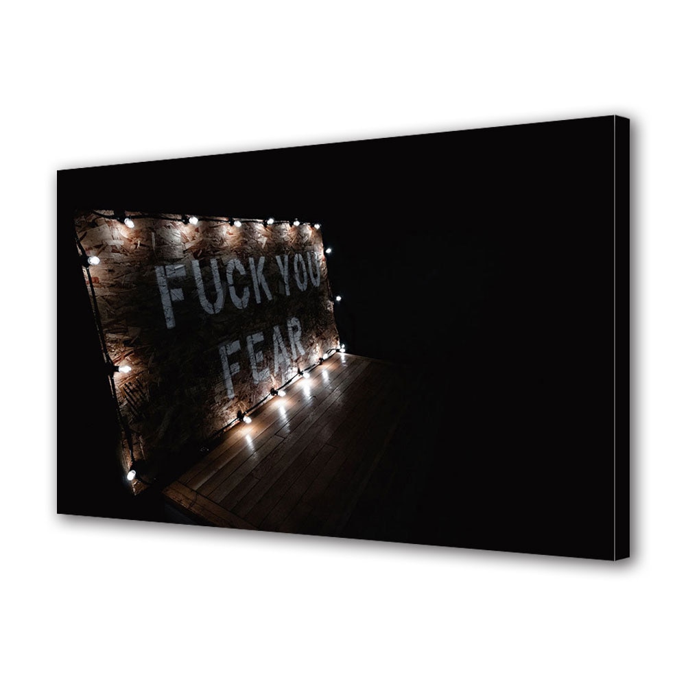 Tablou Canvas Luminos in intuneric VarioView LED, Vday, Fara frica, 30 x 45 cm