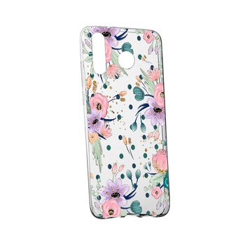 Husa de protectie, Florile primaverii, pentru Samsung Galaxy A30, rezistenta la uzura, anti-alunecare, din silicon Premium, 495 Husa de protectie, Florile primaverii, pentru Samsung Galaxy A30, rezistenta la uzura, anti-alunecare, din silicon Premium, 495