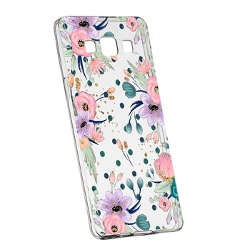 Husa de protectie, Florile primaverii, pentru Samsung Galaxy J5 2016, rezistenta la uzura, anti-alunecare, din silicon Premium, 495 Husa de protectie, Florile primaverii, pentru Samsung Galaxy J5 2016, rezistenta la uzura, anti-alunecare, din silicon Premium, 495