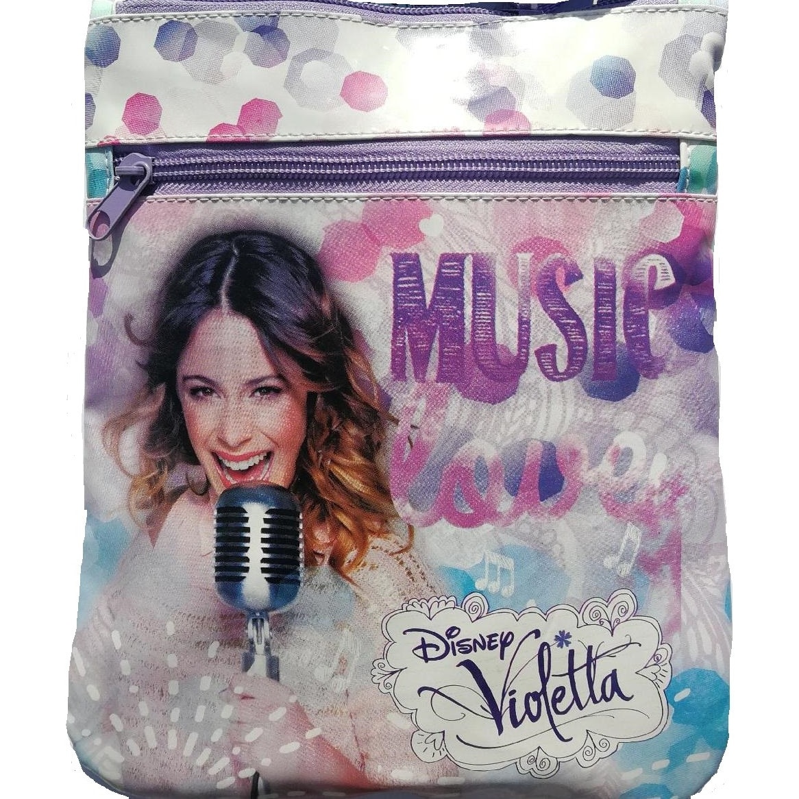 Geanta de voiaj Disney Violetta Microfon 24cm 17955