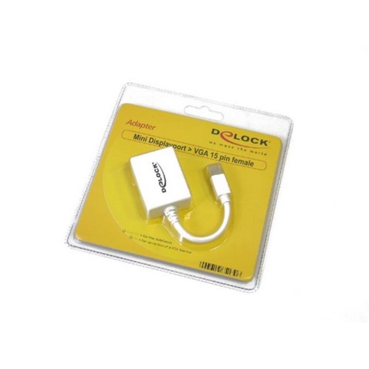 Kolink KKTMMDPV00 D-Sub (Female) - Mini DisplayPort (Male) Adapter VGA Átalakító kábel