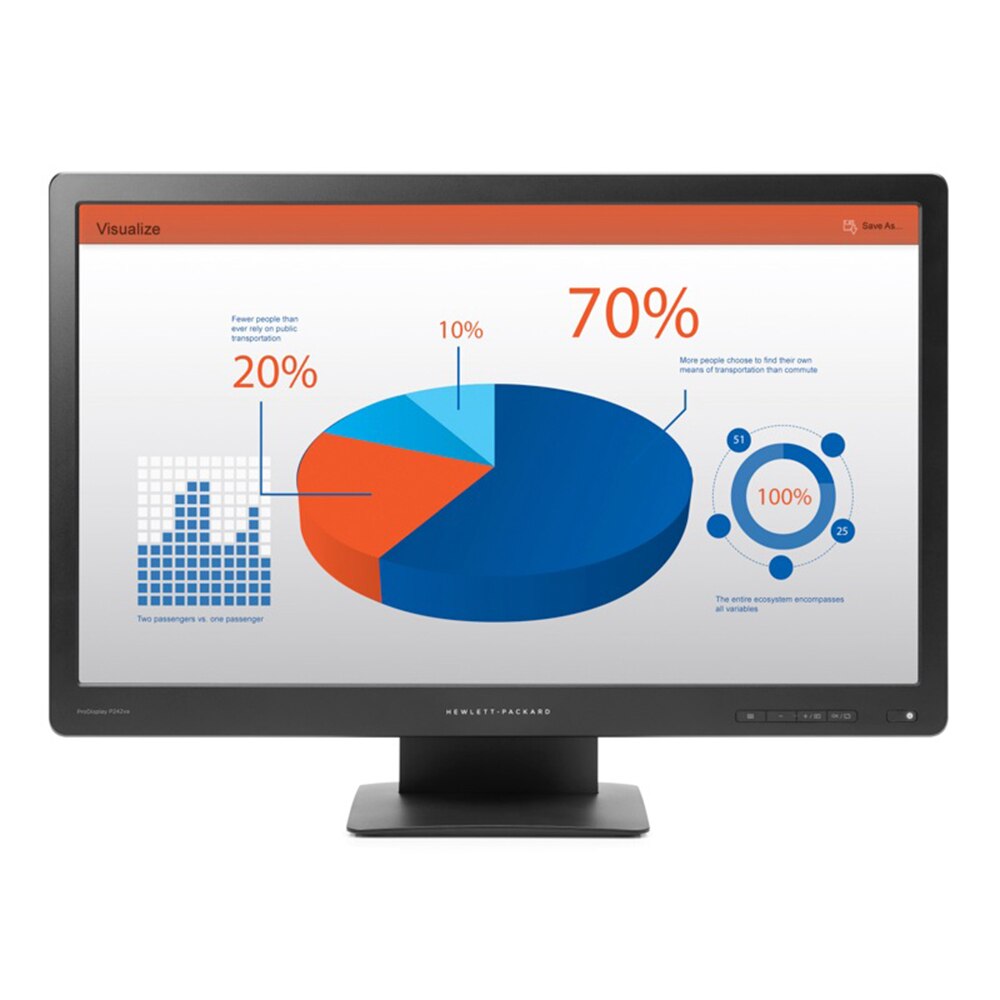 Monitor LED HP ProDisplay, 24