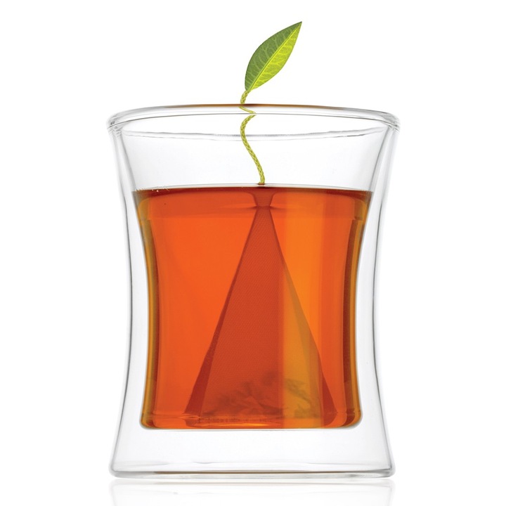 Tea Forte POOM üveg pohár