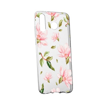 Husa de protectie, Florile primaverii, pentru Samsung Galaxy A9 2018, rezistenta la uzura, anti-alunecare, din silicon Premium, 496 Husa de protectie, Florile primaverii, pentru Samsung Galaxy A9 2018, rezistenta la uzura, anti-alunecare, din silicon Premium, 496