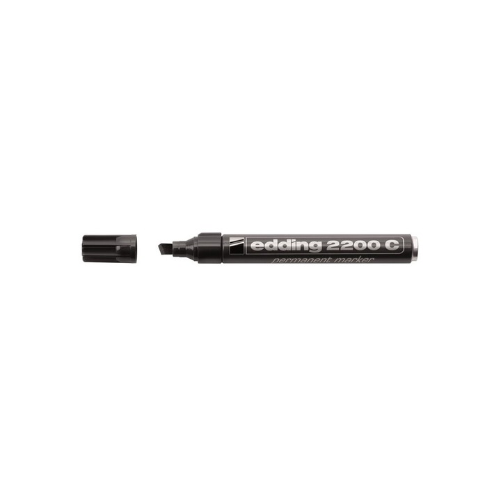 Marker cu alcool, 1-5 mm, taiat, EDDING "2200", Negru