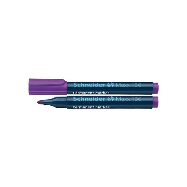 Marker cu alcool, 1-3 mm, conic, SCHNEIDER "Maxx 130", Violet