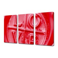 set tablouri multicanvas 3 piese colectia ziua indragostitilor dragobete valentines day lumanare cu mesaj decoratiuni moderne pentru casa 3 x 30 x 45 cm imagen 24_0_
0