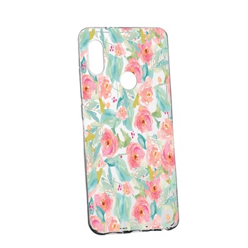 Husa de protectie, Flori, culorile de pastel, pentru Xiaomi Redmi 7, rezistenta la uzura, anti-alunecare, din silicon Premium, 503 Husa de protectie, Flori, culorile de pastel, pentru Xiaomi Redmi 7, rezistenta la uzura, anti-alunecare, din silicon Premium, 503