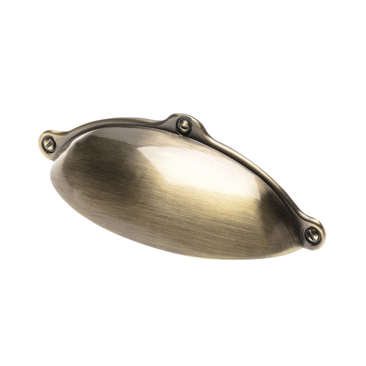 Maner scoica model MARSALA, 64 mm, finisaj antic auriu