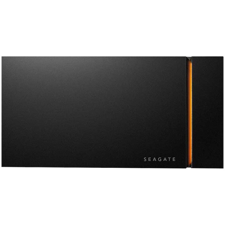 Външен SSD Seagate FireCuda Gaming 2TB, USB 3.2 Gen2x2 Type-C, NVMe, RGB, Black