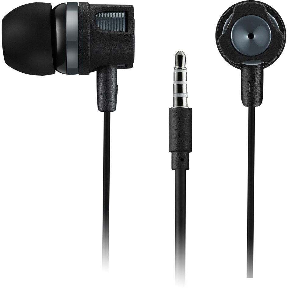 Casti stereo cu microfon Canyon, Dark Gray