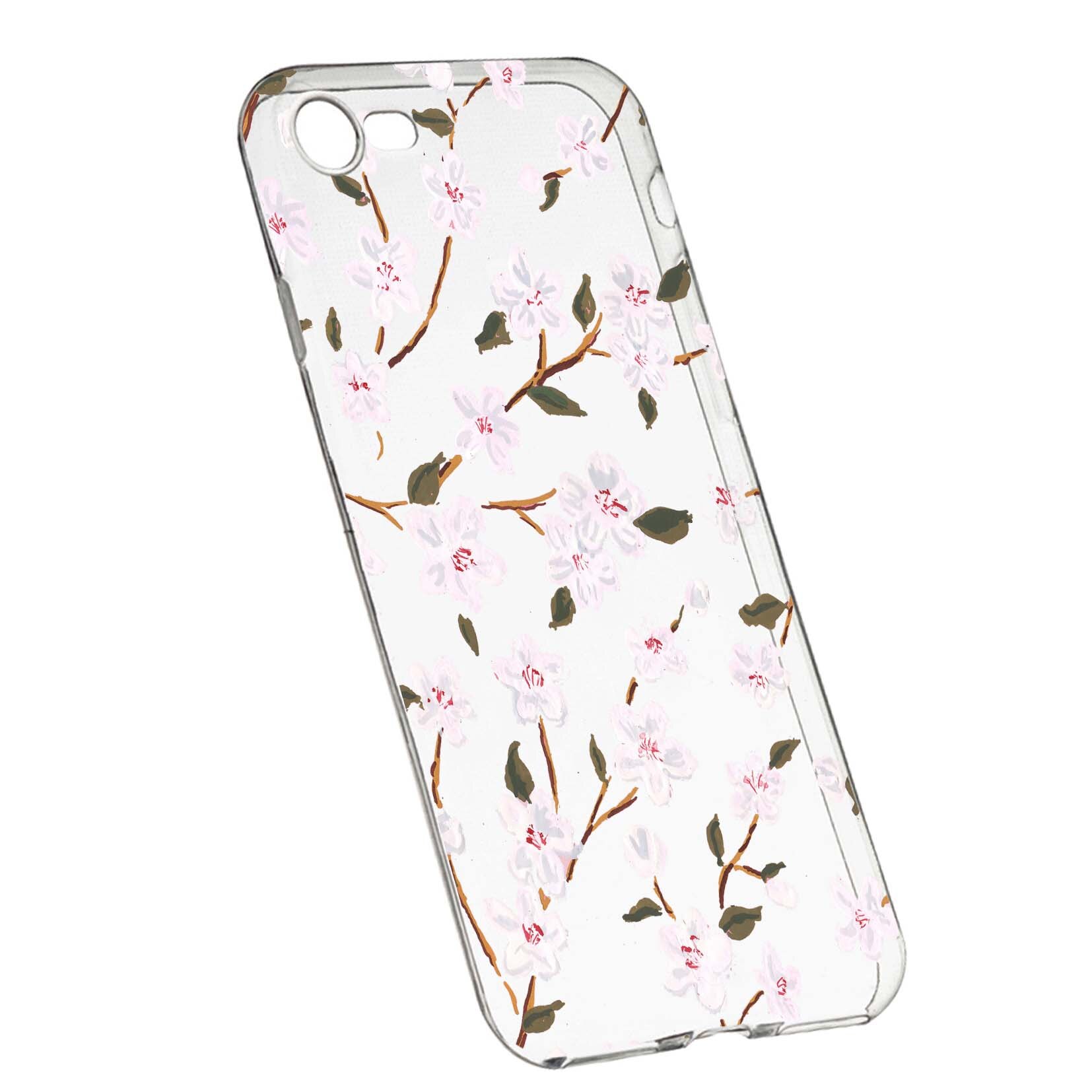 Husa de protectie, Florile primaverii, pentru HTC Desire 12, rezistenta la uzura, anti-alunecare, din silicon Premium, 512