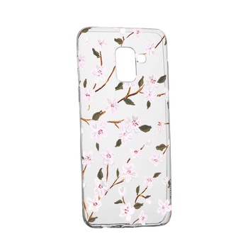 Husa de protectie, Florile primaverii, pentru Samsung Galaxy A8 2018 / A5 2018, rezistenta la uzura, anti-alunecare, din silicon Premium, 512 Husa de protectie, Florile primaverii, pentru Samsung Galaxy A8 2018 / A5 2018, rezistenta la uzura, anti-alunecare, din silicon Premium, 512