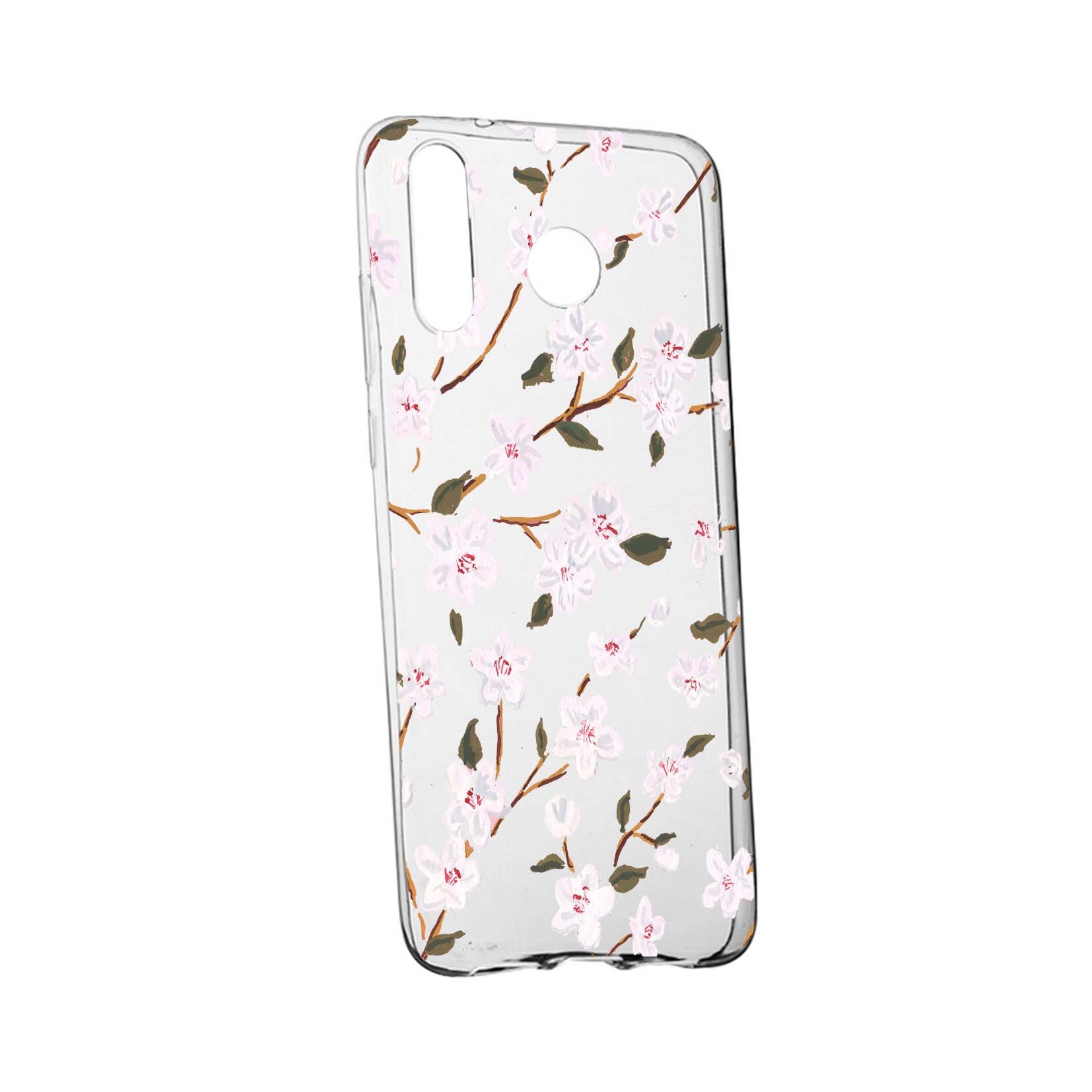 Husa de protectie, Florile primaverii, pentru Samsung Galaxy A20, rezistenta la uzura, anti-alunecare, din silicon Premium, 512