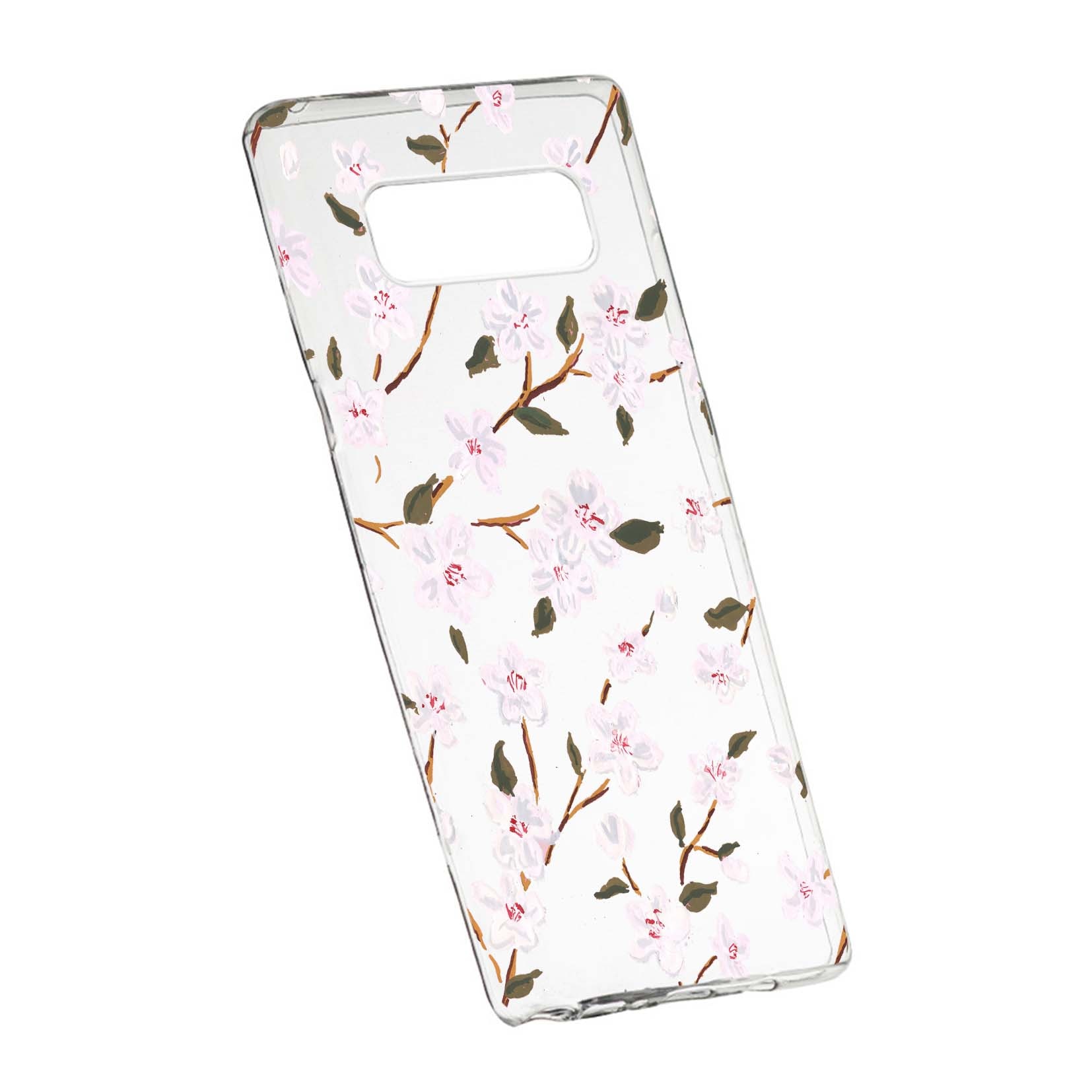 Husa de protectie, Florile primaverii, pentru Samsung Galaxy Note 9, rezistenta la uzura, anti-alunecare, din silicon Premium, 512