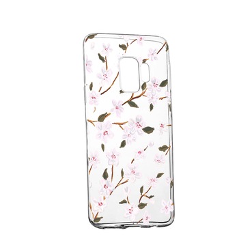 Husa de protectie, Florile primaverii, pentru Samsung Galaxy J4 2018, rezistenta la uzura, anti-alunecare, din silicon Premium, 512 Husa de protectie, Florile primaverii, pentru Samsung Galaxy J4 2018, rezistenta la uzura, anti-alunecare, din silicon Premium, 512