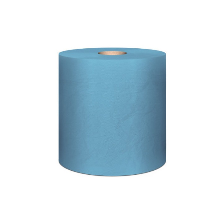 Rola hartie albastra industriala, 3 straturi, Eurocarta, 2role