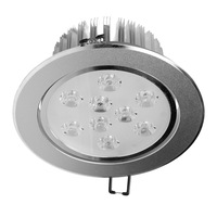 set 6 spoturi led orientabile ecd germany 9 w rotunde 135 mm argintii dimabile 6000 k lumina rece incastrate mobile imagen 36_0_
0