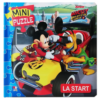 Disney Junior. Mini puzzle. Mickey si pilotii. La start Disney Junior. Mini puzzle. Mickey si pilotii. La start