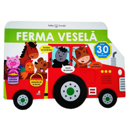 Bebe Invata Ferma Vesela Carte Cu Ferestruici Emag Ro