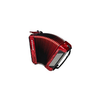 Acordeon Hohner Bravo II 60 Rosu Acordeon Hohner Bravo II 60 Rosu