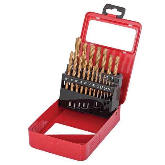 Set burghie ø1.0-10mm HSS 19 bucati, Raider 157108