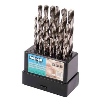 Set burghie ø1.0-10mm HSS 19 bucati, Raider 157105 Set burghie ø1.0-10mm HSS 19 bucati, Raider 157105